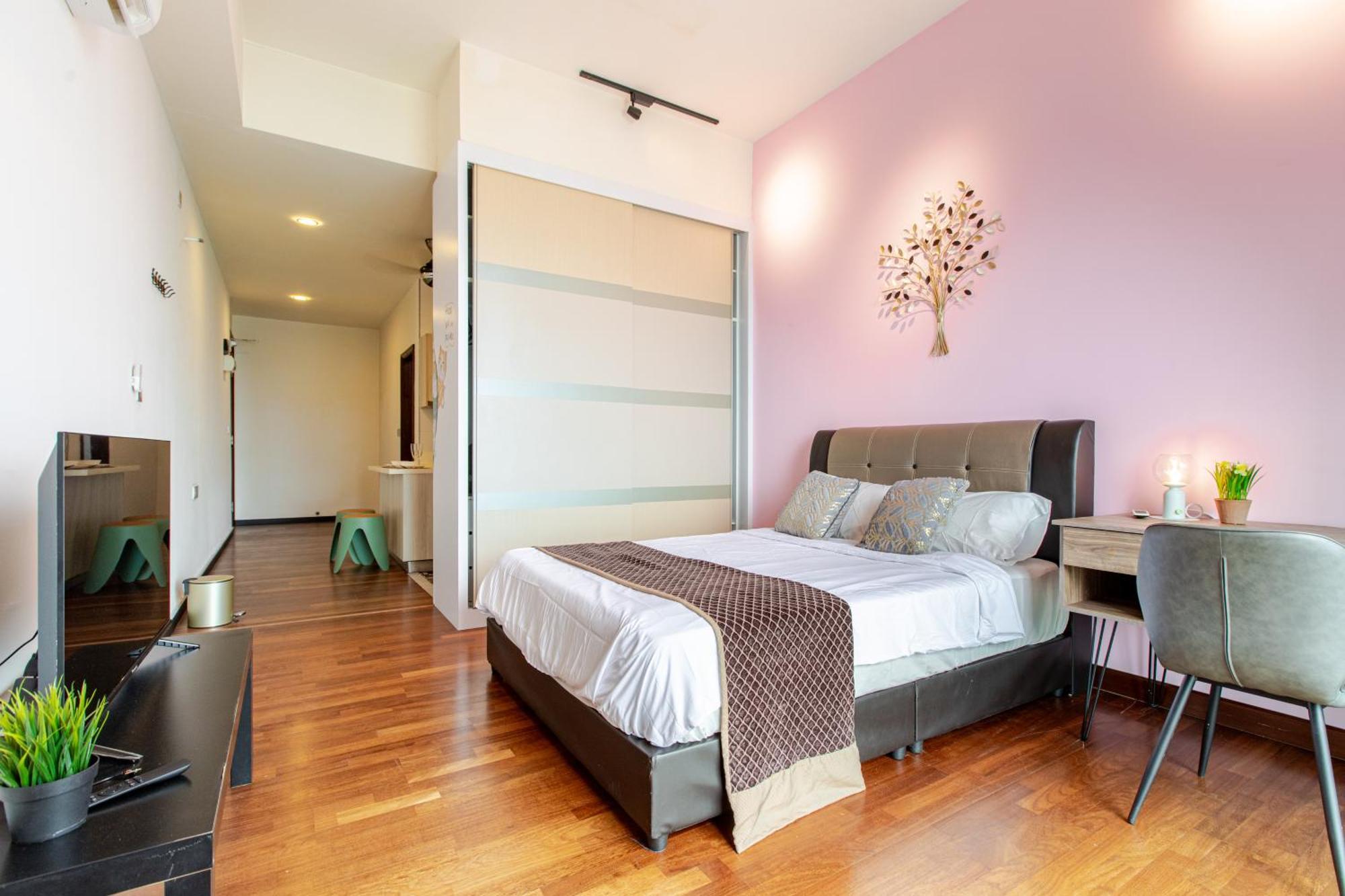 Paragon Suites Studios With Private Jacuzzi Near Ciq Rts Джохор-Бару Экстерьер фото